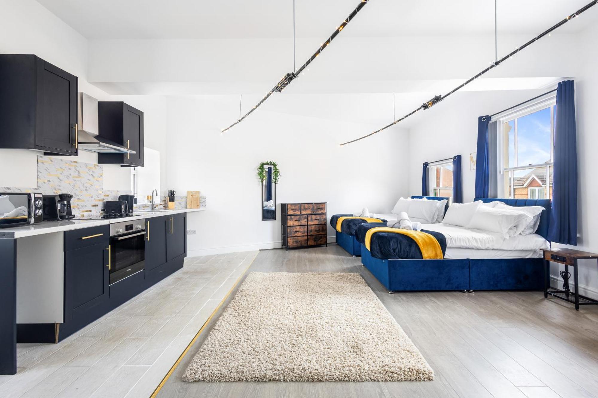 Boutique Family Apartment In Jewellery Quarter For 6 伯明翰 外观 照片
