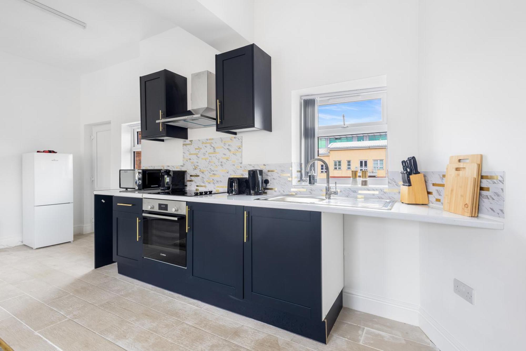 Boutique Family Apartment In Jewellery Quarter For 6 伯明翰 外观 照片
